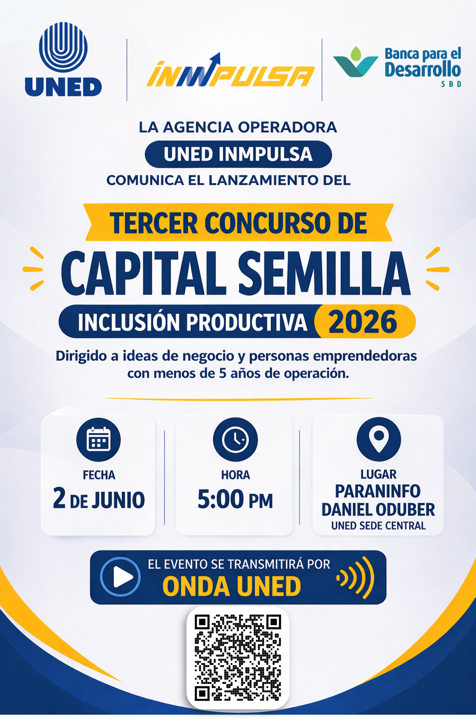 Tercer Concurso Capital Semilla 2026